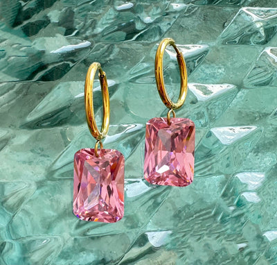 Pink Honey Earrings